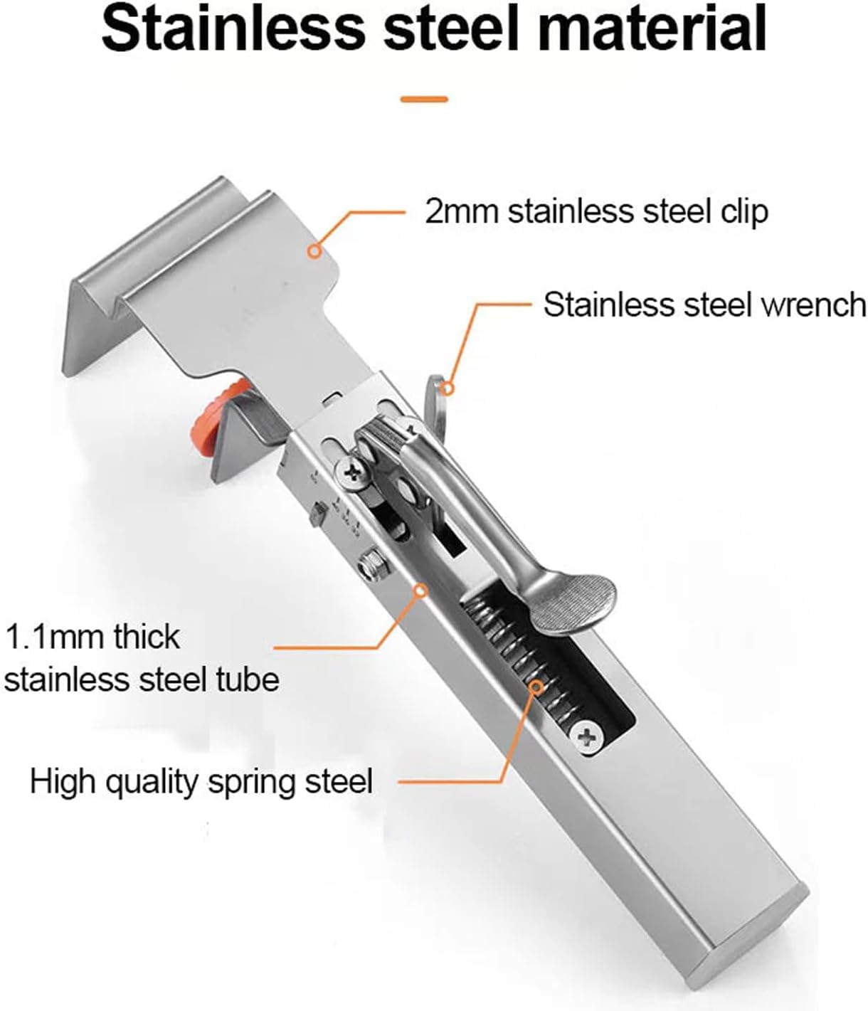 Adjustable Drawer Fixing Clamp - Heavy Duty Cabinet Stabilizer for Furniture Assembly & Repair - Universal Width Adjustment (1pc) - Perfect for DIY Home Improvement & Cabinet Installation