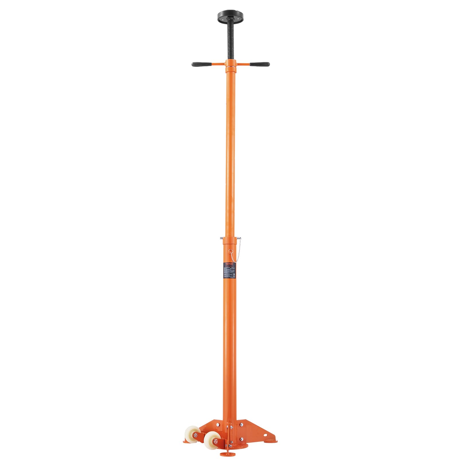 3/4 Ton Heavy Duty Underhoist Stand - Adjustable Car Jack Support with Triangular Base & Wheels (38.4