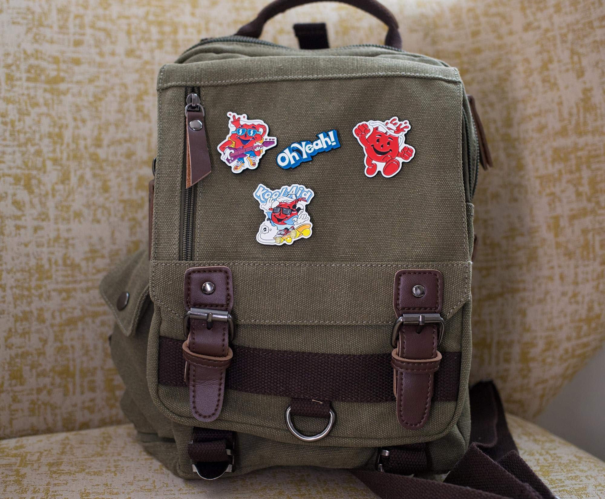 Toynk Kool-Aid Man Exclusive Enamel Pin Set (4 Pcs) - Officially Licensed Collectible Metal Pins for Backpacks, Jackets & Hats - Pop Culture Novelty Gifts for Fans - Perfect for Cosplay, Conventions & Everyday Fashion Accessories