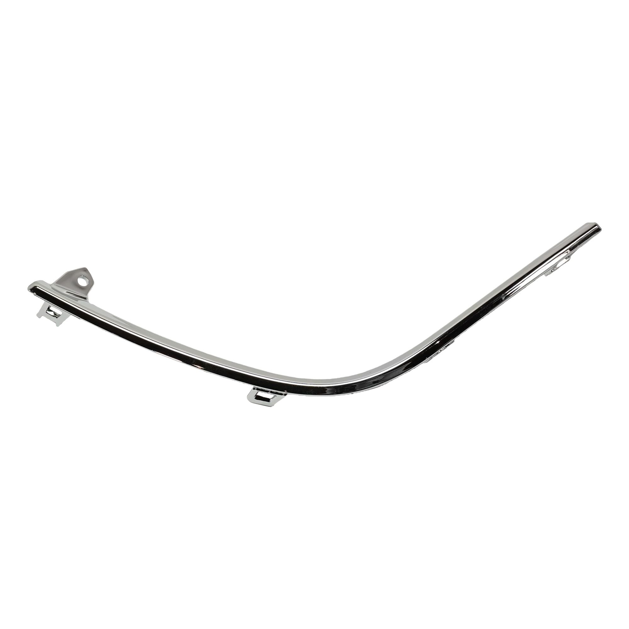 Go-Parts - Rear Bumper Molding Upper Cover Pair for 2017-2019 Toyota Highlander - Passenger & Driver Side Chrome Replacement (2018 Model) - Perfect for Car Restoration & Accident Repair