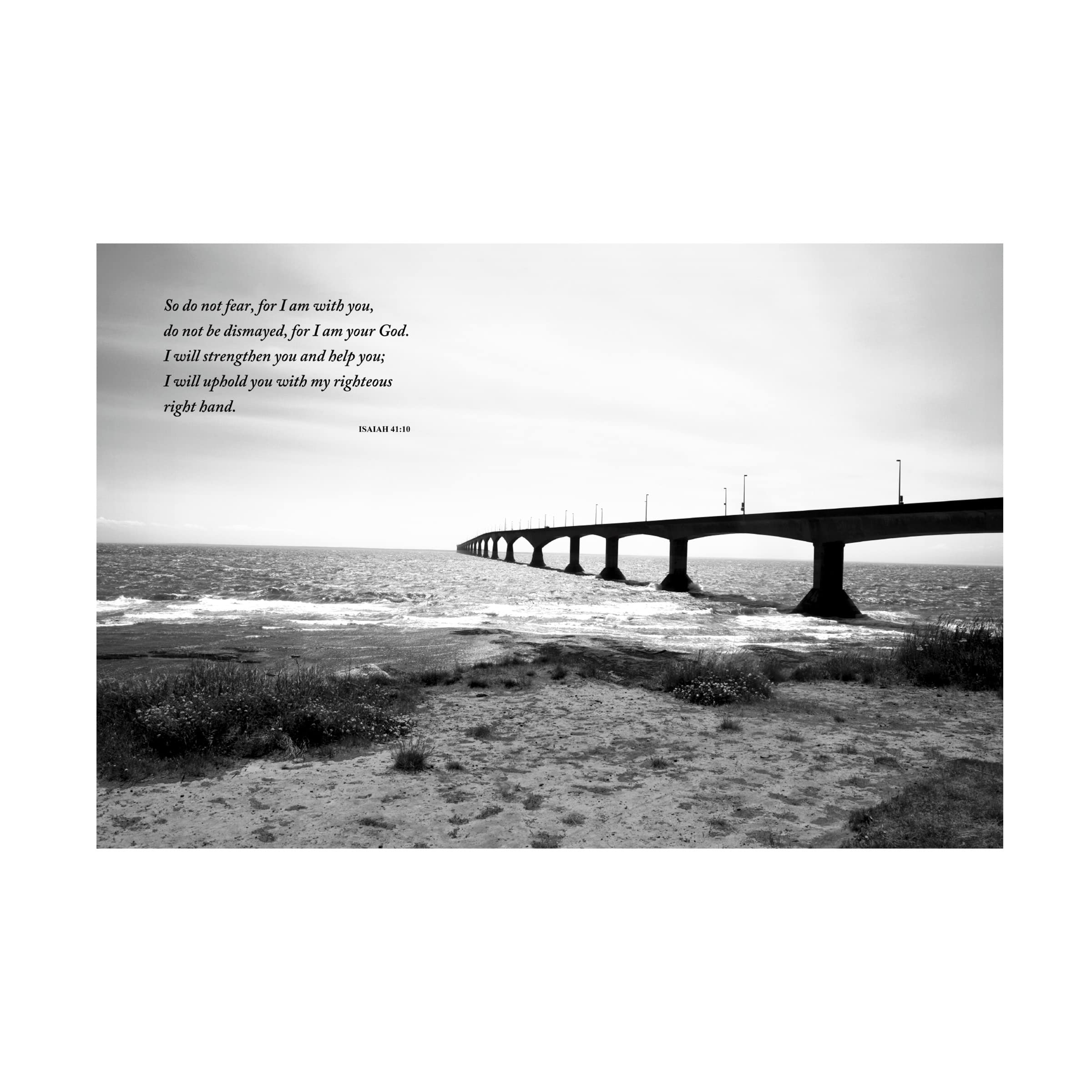 Willow Way Studios Infinity Bridge Canvas Art Print - 16x24 Inches, Modern Wall Decor for Living Room, Bedroom & Office - Trademark Fine Art Collection