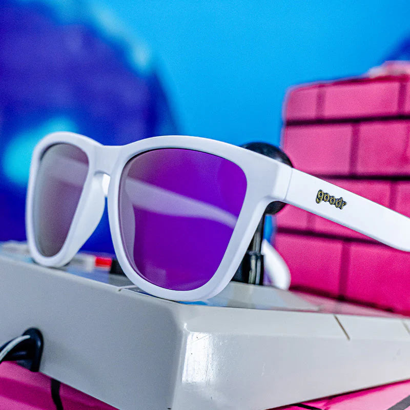 Goodr Side Scroll Eye Roll Sunglasses - Polarized UV Protection for Running, Cycling & Outdoor Activities