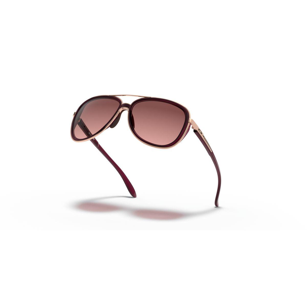 Oakley Split Time Crystal Raspberry/G40 Black Gradient Sunglasses 0OO4129 412902 - Stylish UV Protection for Outdoor Sports & Driving