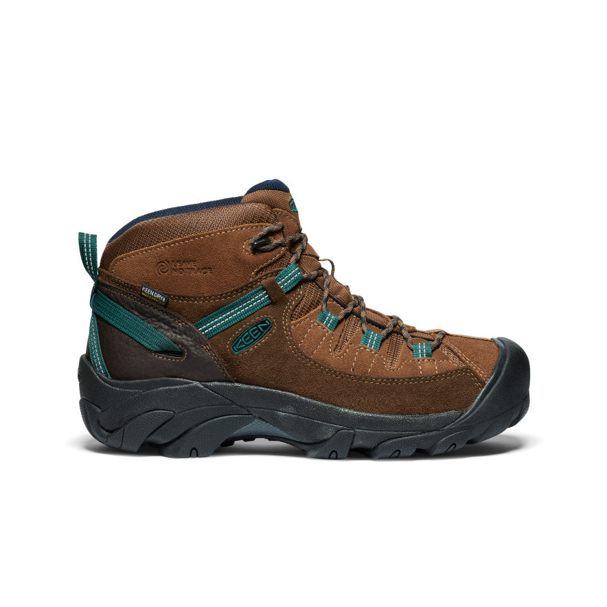KEEN Targhee II Mid Waterproof Hiking Boots for Men - Durable & Comfortable Outdoor Shoes for Trekking, Backpacking, and Mountain Adventures