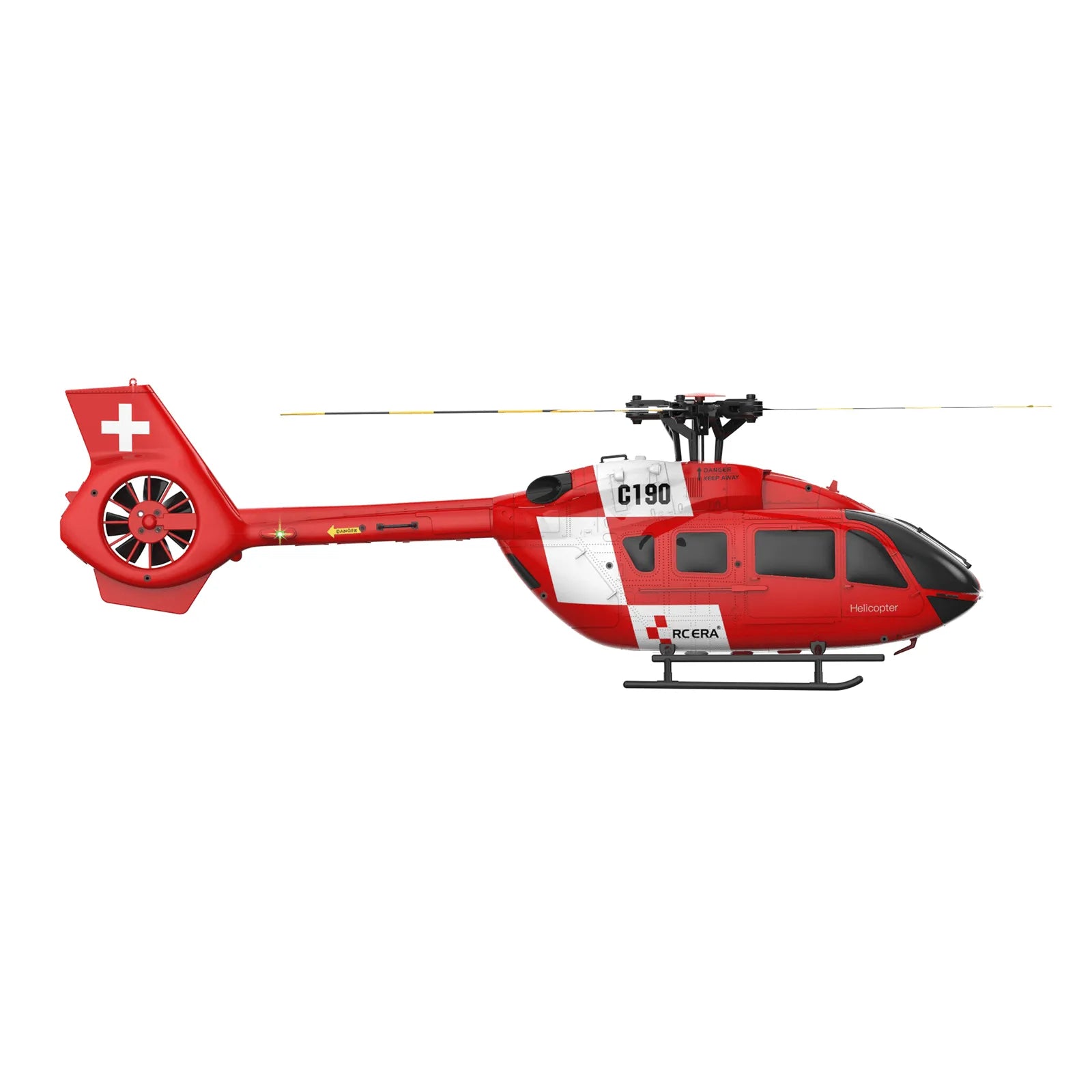 RC Helicopter C190 H145 1:28 Scale - 2.4G 6CH Remote Control with 6-Axis Gyro & Altitude Hold - Optical Flow Positioning RTF (Ready to Fly) - Perfect for Indoor Flying, Beginner Training, and Aerial Photography