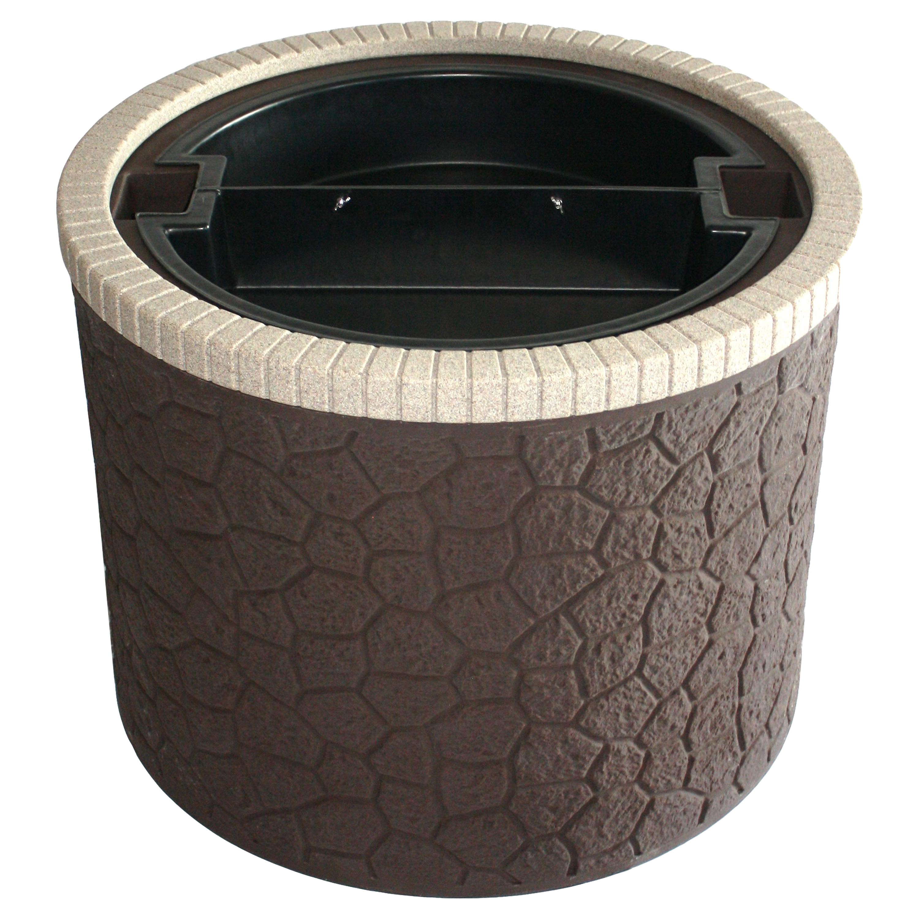35 Gallon Decorative Septic Tank Cover - Durable Outdoor Basin Planter Enclosure for Landscaping & Yard Decor | Perfect for Garden, Patio, and Backyard Septic System Disguise