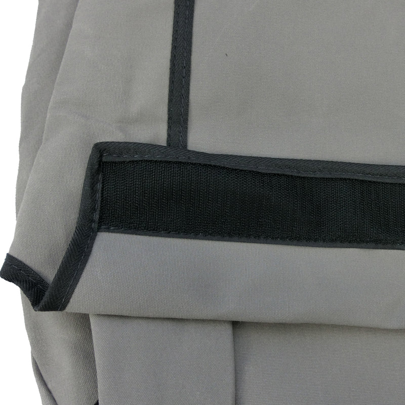 Black Duck Canvas Seat Covers for Kia K2900 Truck 2008 & Newer Models - Durable Grey Truck Seat Protectors for Work & Outdoor Adventures