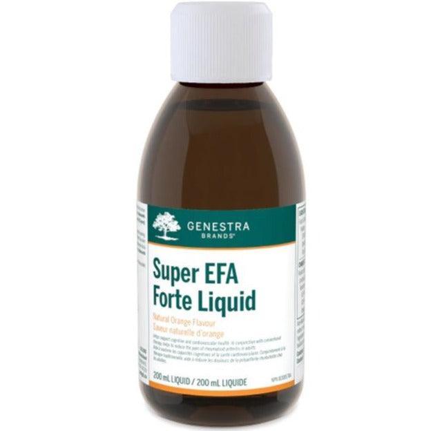 Genestra Super EFA Forte Liquid Orange Flavor - 200mL Omega 3-6-9 Supplement for Heart, Brain & Joint Health - Perfect for Daily Wellness Routine & Active Lifestyle