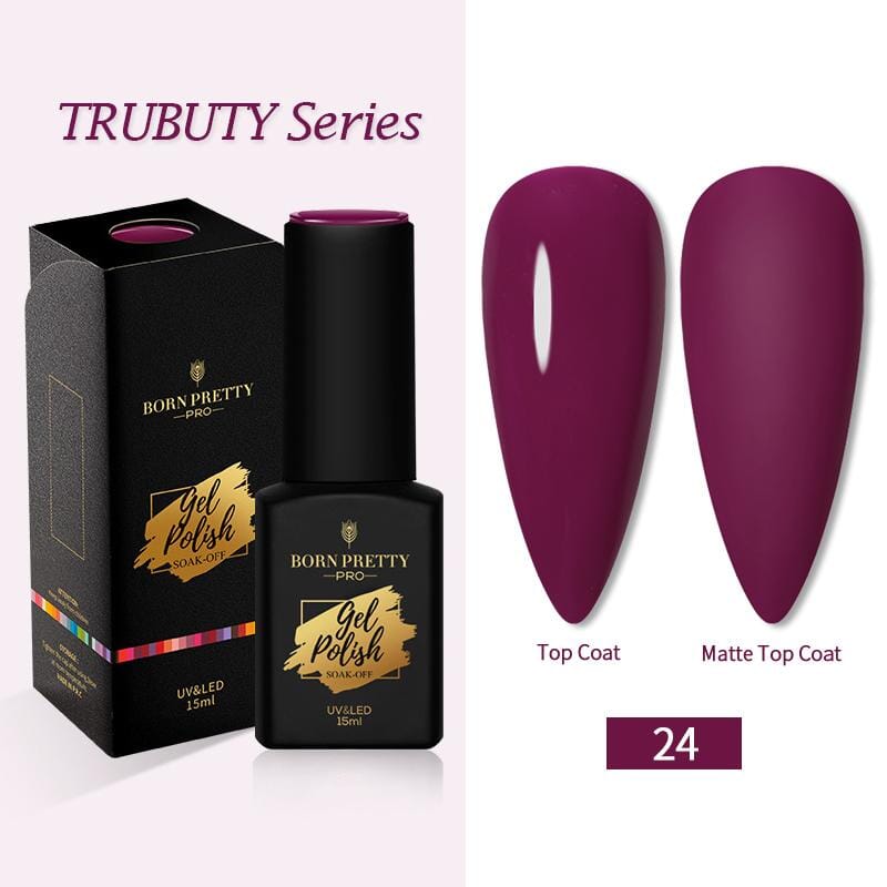 Trubuty Series Gel Polish 15ml - Long Lasting Nail Polish Kit for Salon & Home Manicure - Perfect for Nail Art, DIY Nails, and Professional Use