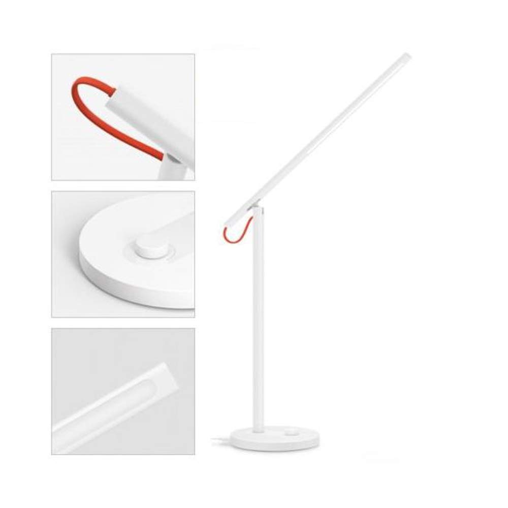 Xiaomi Smart LED Desk Lamp with 4 Light Modes & Adjustable Color Temperature - Remote Control, White (Energy Class A) for Home Office, Study & Reading