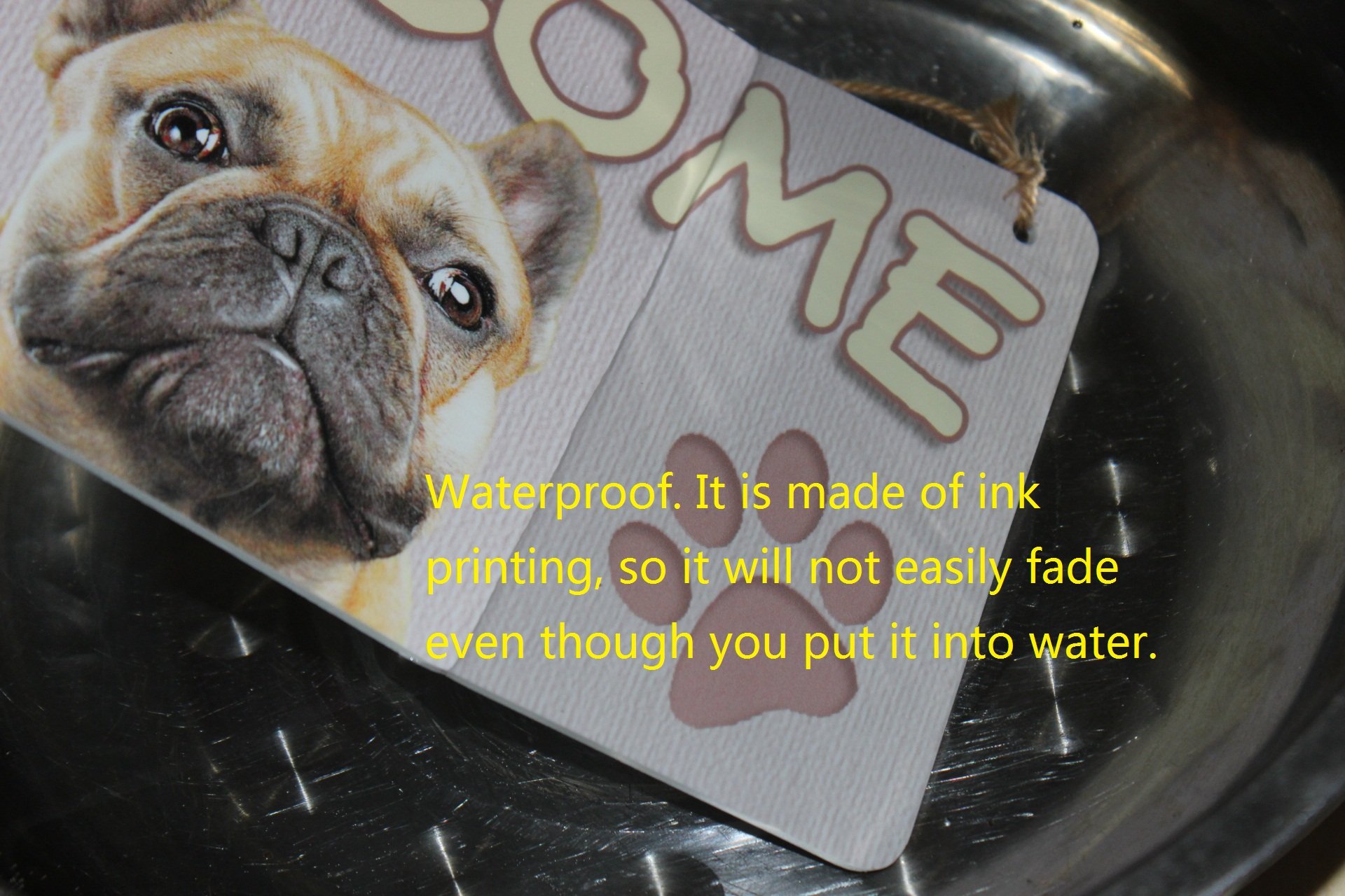 Poodle Dog Sign - 'A House Is Not A Home Without A Poodle' Plaque - Perfect Gift for Dog Lovers - 5