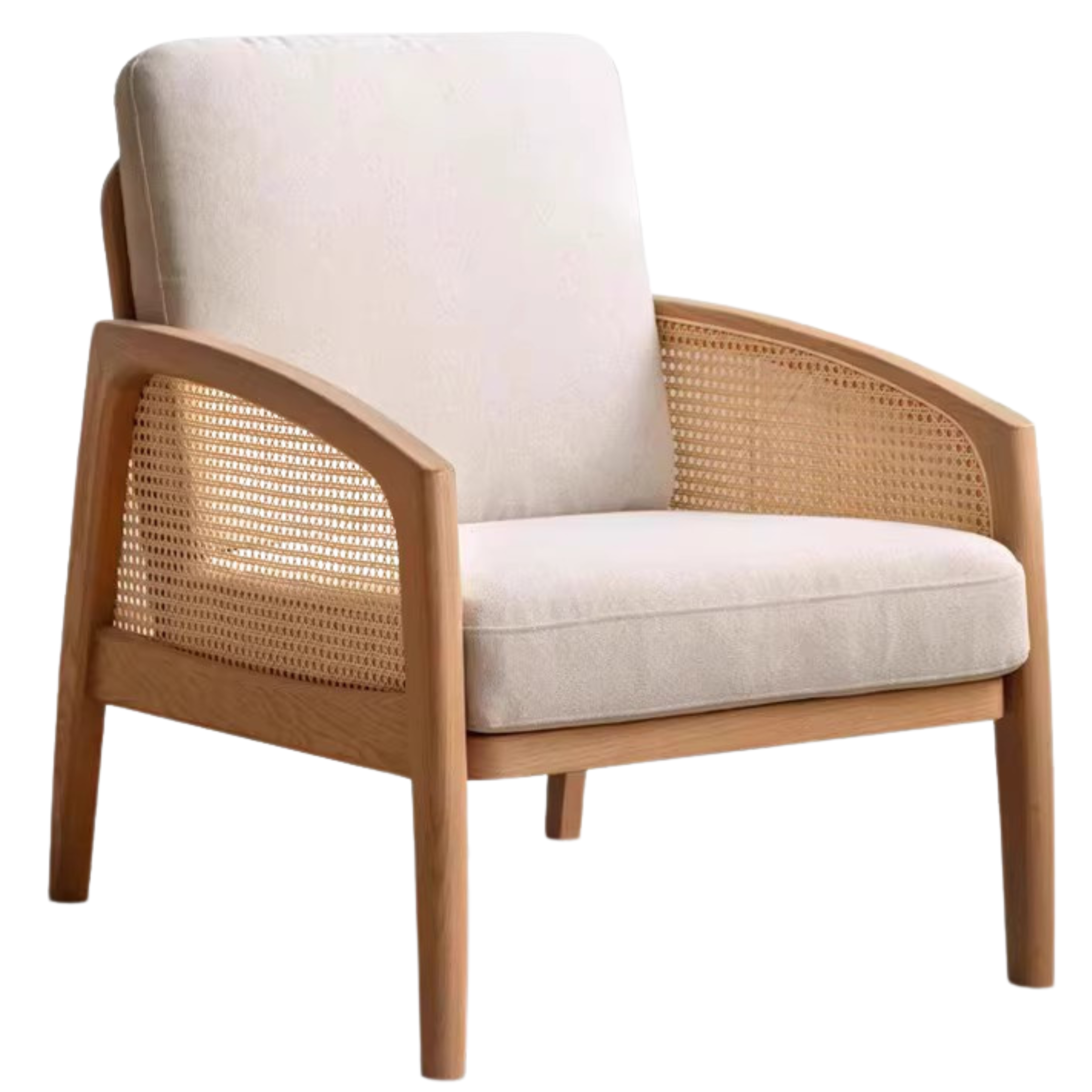 26.2x31.9x29.9 inch / 66.6x81x76сm / milk color / sofa chair