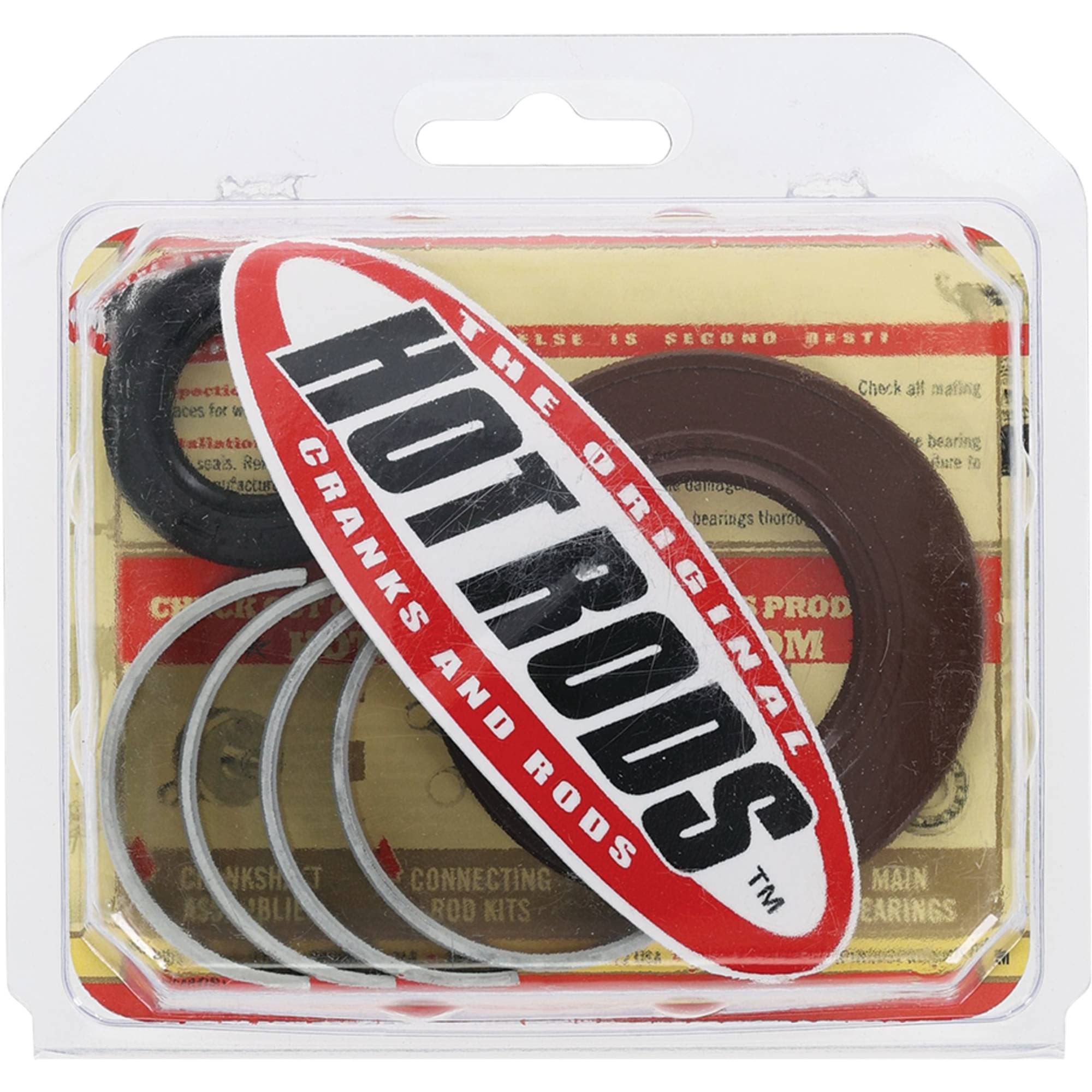 HOT RODS HR00101 Main Bearing & Seal Kit - High Performance Engine Rebuild Kit for Dirt Bikes, ATVs & Motorcycles - Perfect for Racing & Off-Road Use