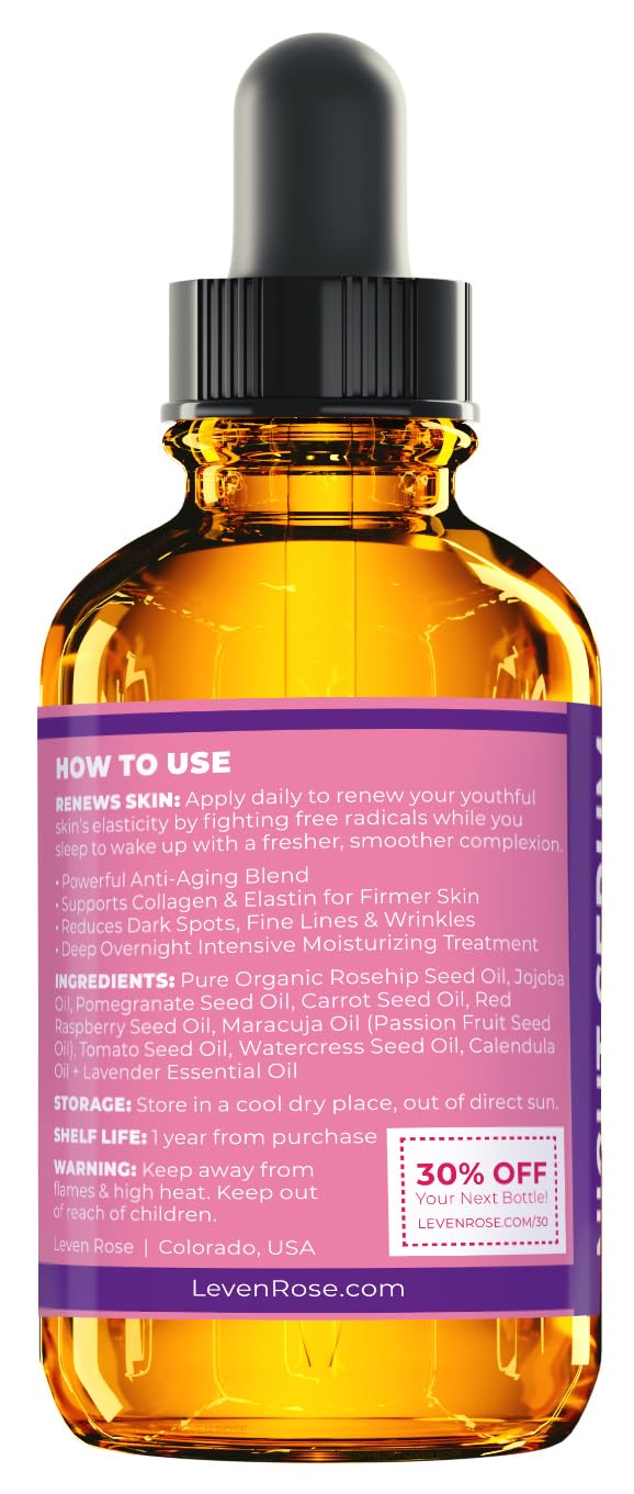 Best Vitamin C Brightening Serum Set with Rosehip Night Serum & Argan Morning Serum - Anti-Aging, Hydrating & Glowing Skin Care Essentials for Day & Night Use