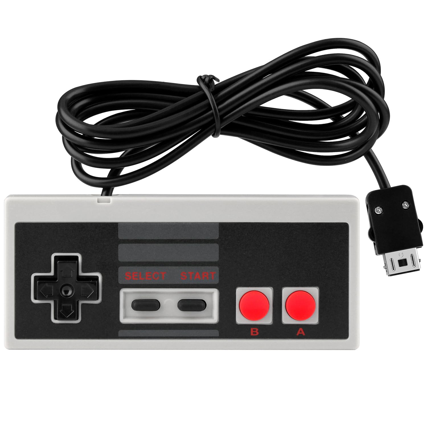 OSTENT 6 Feet Wired Controller Gamepad for Nintendo NES Mini Classic Edition & Famicom Mini Console - Perfect for Retro Gaming and Classic Console Enthusiasts