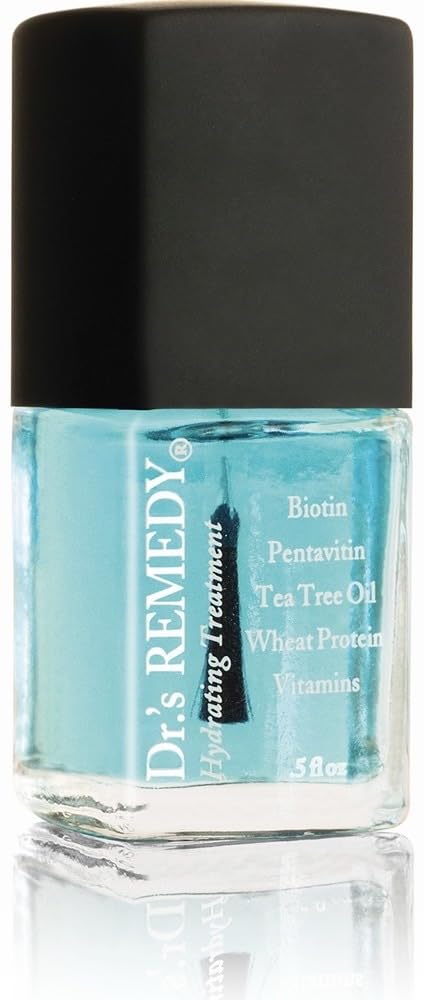 Dr.'s Remedy Enriched Nail Polish - Hydrating Nail Moisture Treatment for Dry & Brittle Nails, 0.5 fl oz | Vegan & Non-Toxic Nail Care Solution for Salon-Quality Manicures at Home