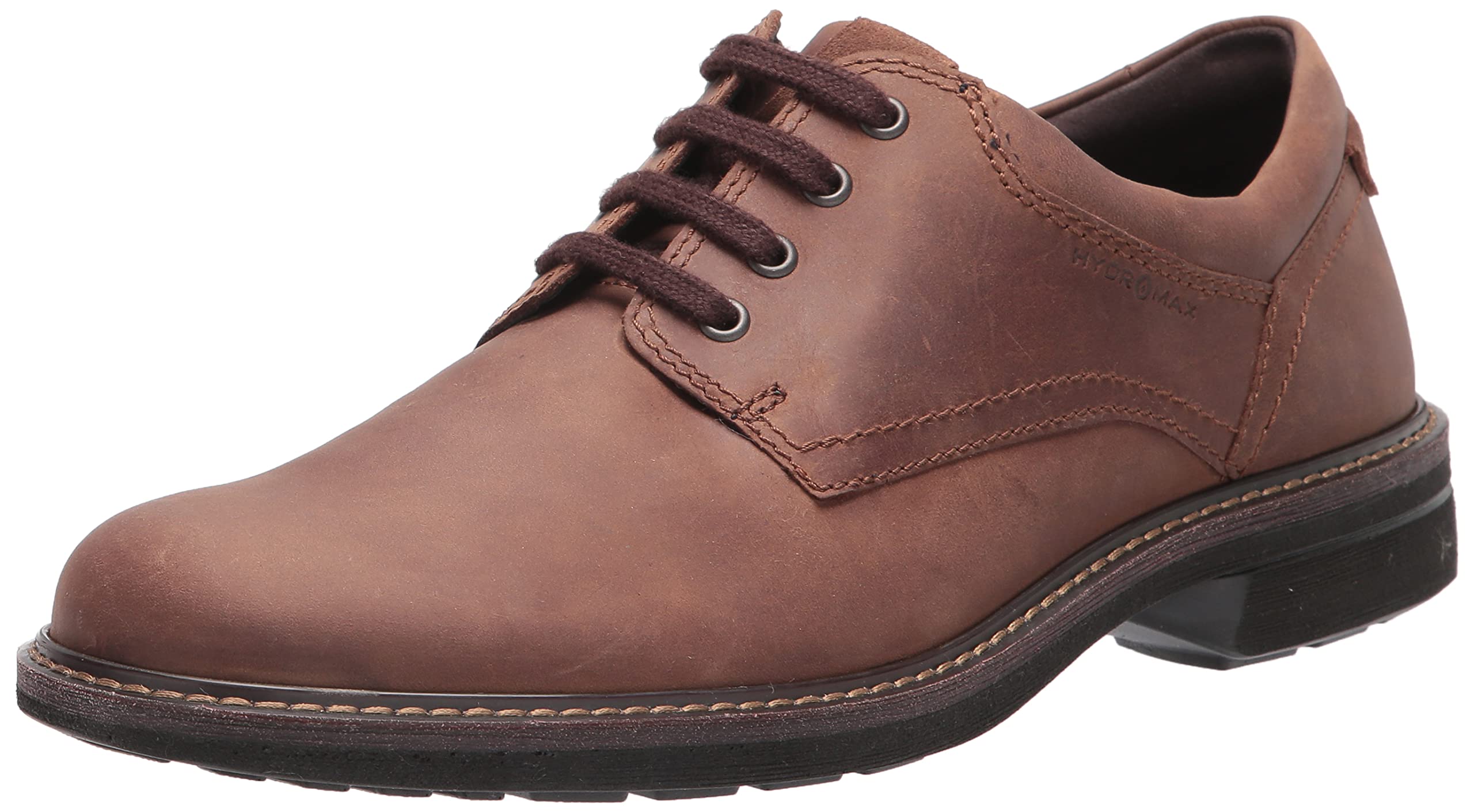 ECCO Men's Turn Plain Toe Hydromax Water-Resistant Oxford Dress Shoes - Comfortable Business Casual & Office Wear for Professionals