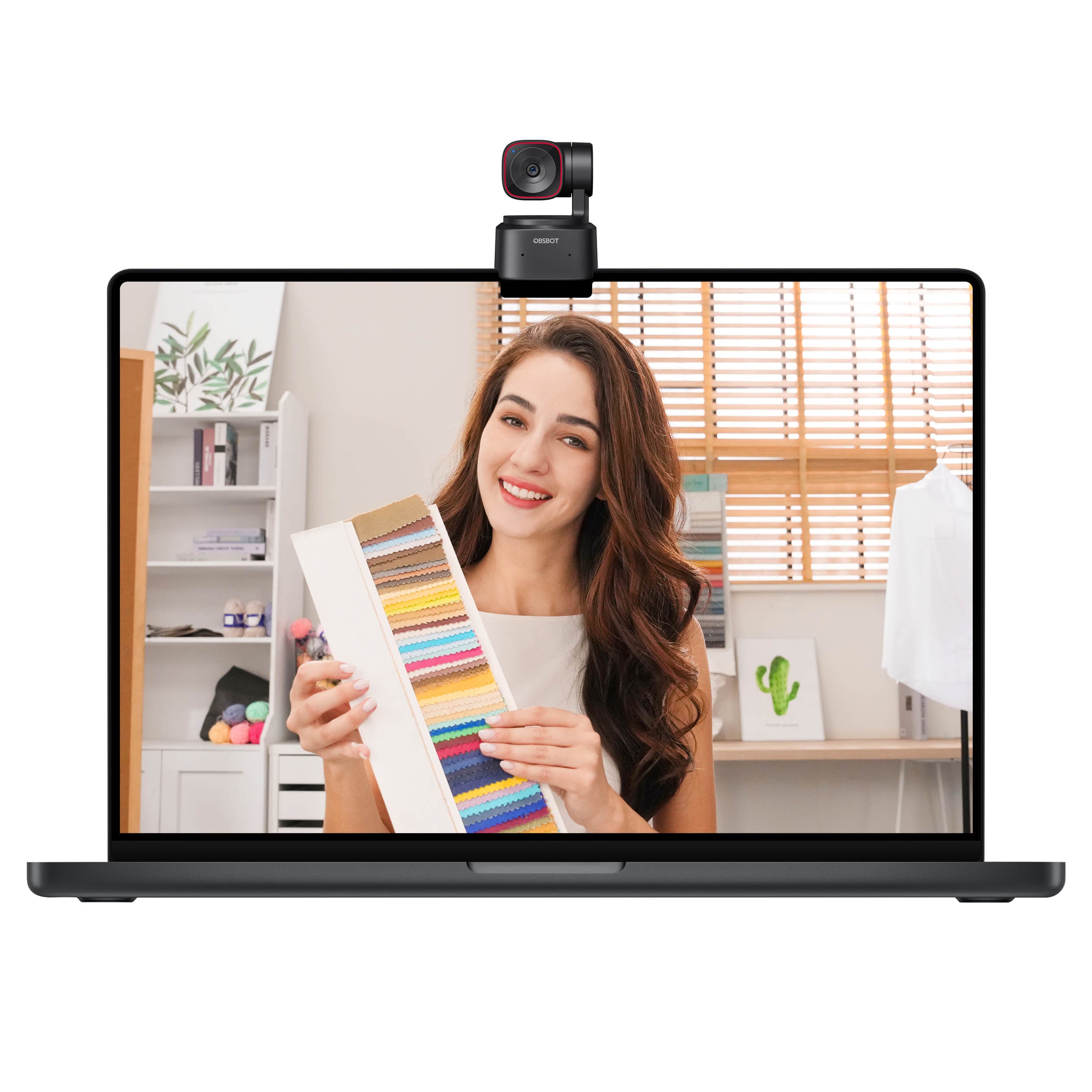 Tiny 2 Lite PTZ 4K Webcam with AI Powered Auto Tracking - OWB 2210 CE Conference Camera for Zoom Meetings, Live Streaming & Video Conferencing
