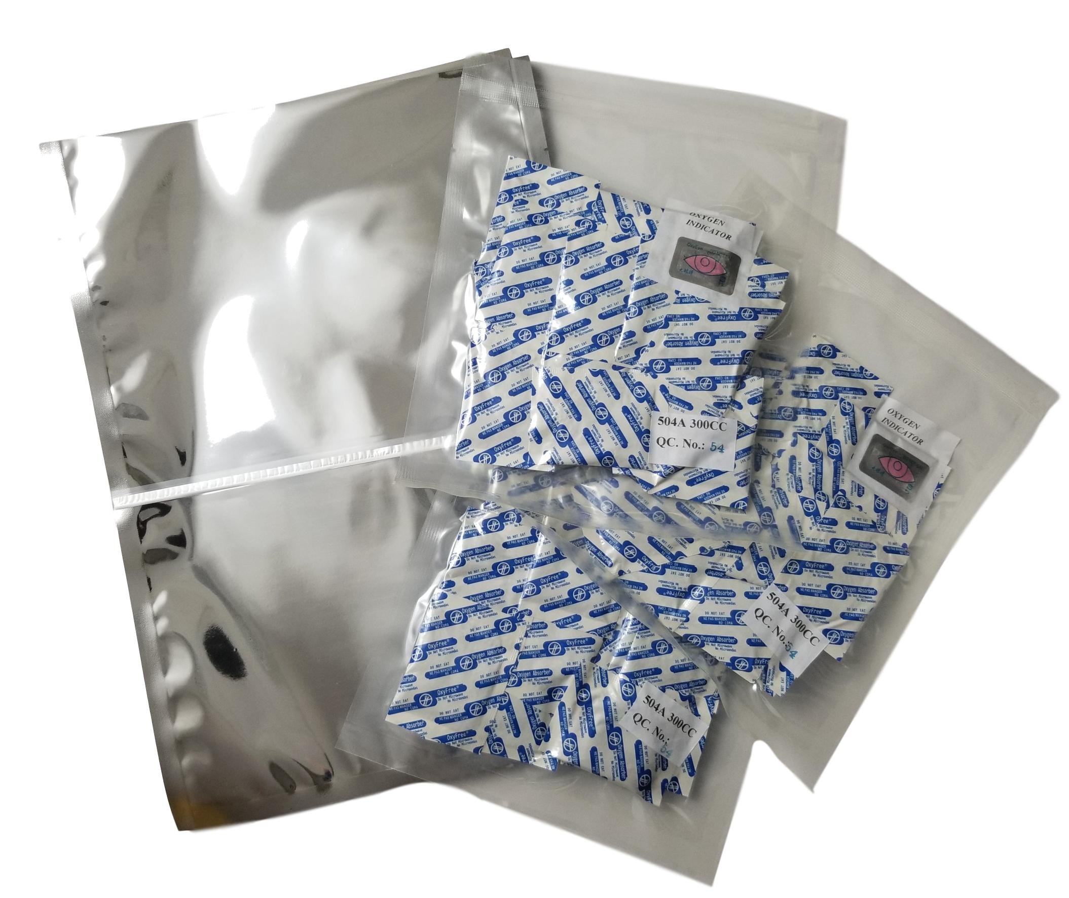 Premium Mylar Bags for Food Storage - 60 Pack 1 Gallon Bags with 60 Oxygen Absorbers (300cc) - Ideal for Long-Term Food Preservation, Emergency Preparedness & Camping Supplies