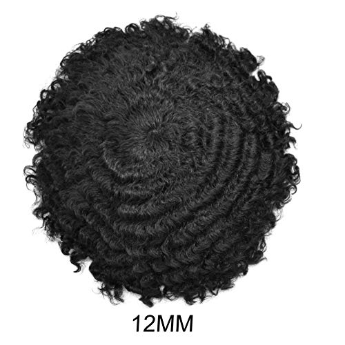 1# JET BLACK - 12MM WAVE