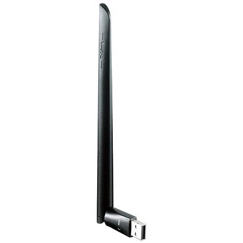 D-Link DWA-172 Wireless AC600 Dual Band USB Adapter with High Gain Antenna - Fast WiFi for Laptops & Desktops - Ideal for Gaming, Streaming & Home Office