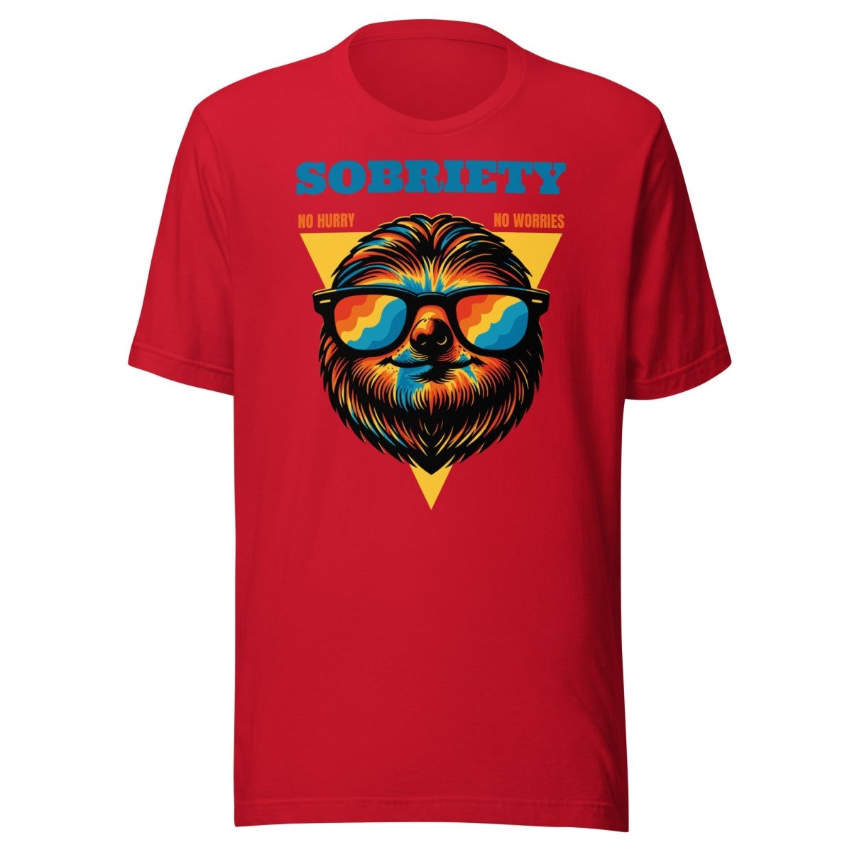 Chill Vibes Sobriety Unisex T-Shirt - Comfortable Cotton Tee for Sober Living & Recovery Support - Perfect for AA Meetings, Sober Events & Everyday Wear