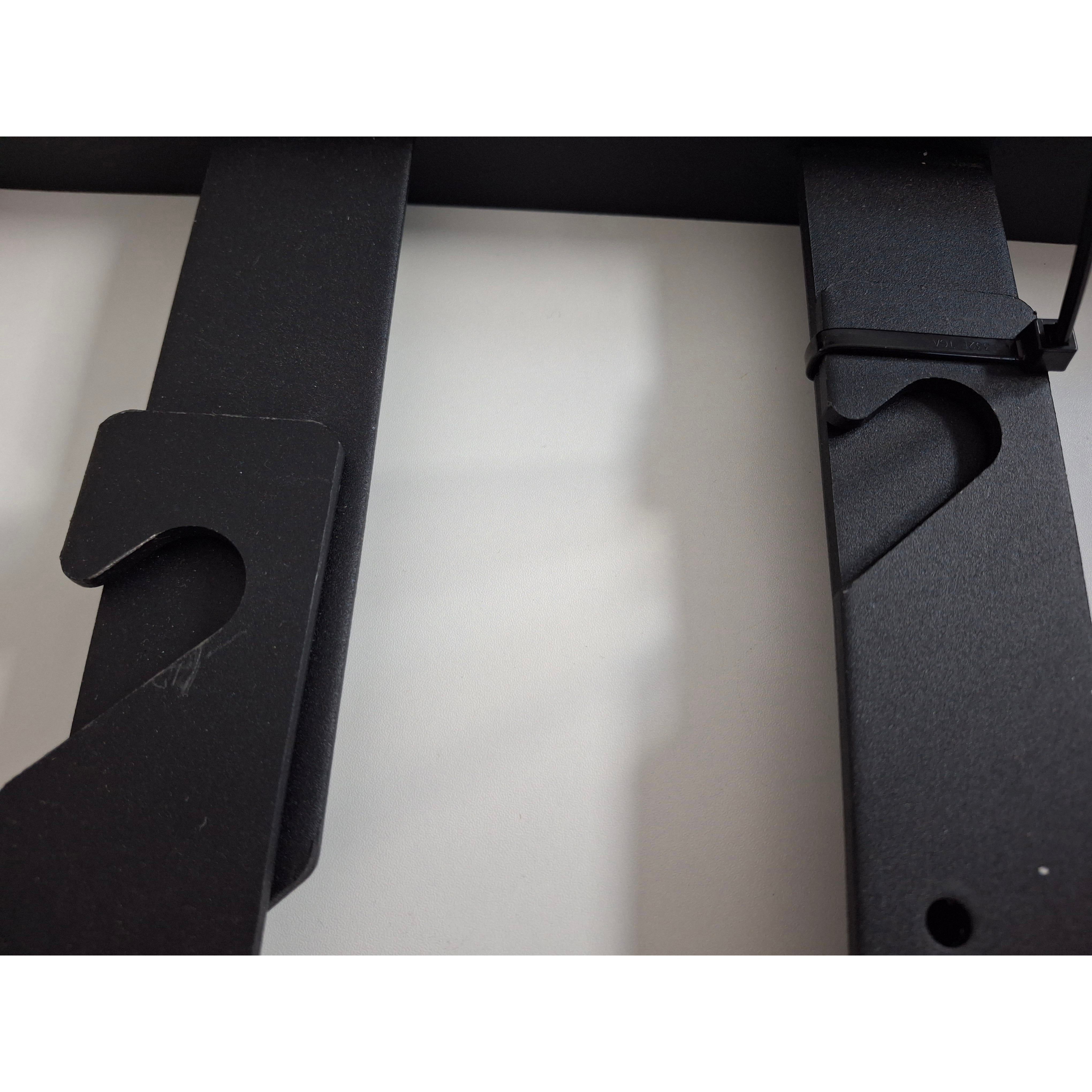 Heavy Duty Triple Hook Background Drive Brackets - Wall Mount Hangers for Garage, Shed & Workshop Organization (Set of 3) - Perfect for Hanging Tools, Garden Supplies & Sports Equipment