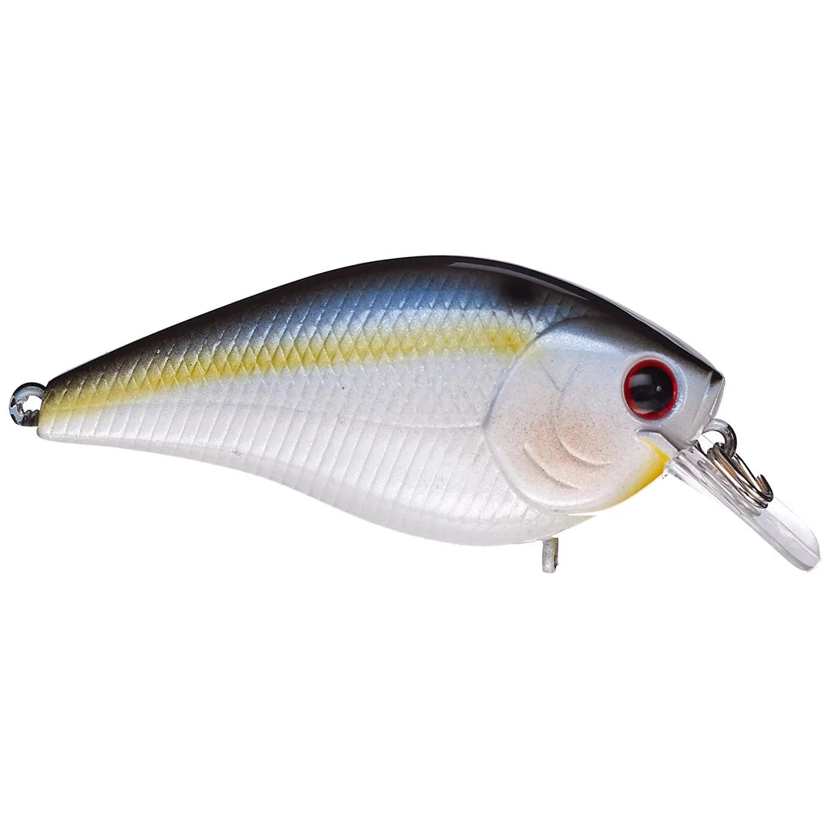 Lucky Craft LC 1.0 DRS Squarebill Crankbait Fishing Lure - Topwater Bass Bait for Freshwater & Saltwater Fishing - Perfect for Casting, Trolling, and Tournament Angling
