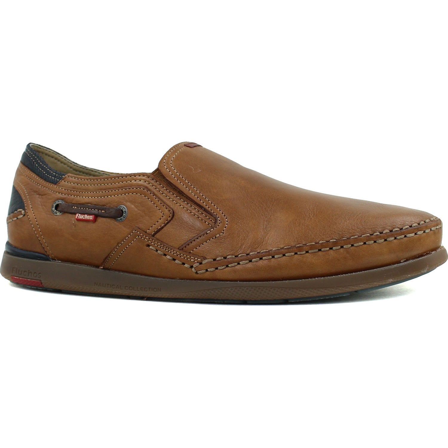 Fluchos Mariner Men's Comfortable Slip-On Boat Shoes - Perfect for Sailing, Casual Wear & Outdoor Activities