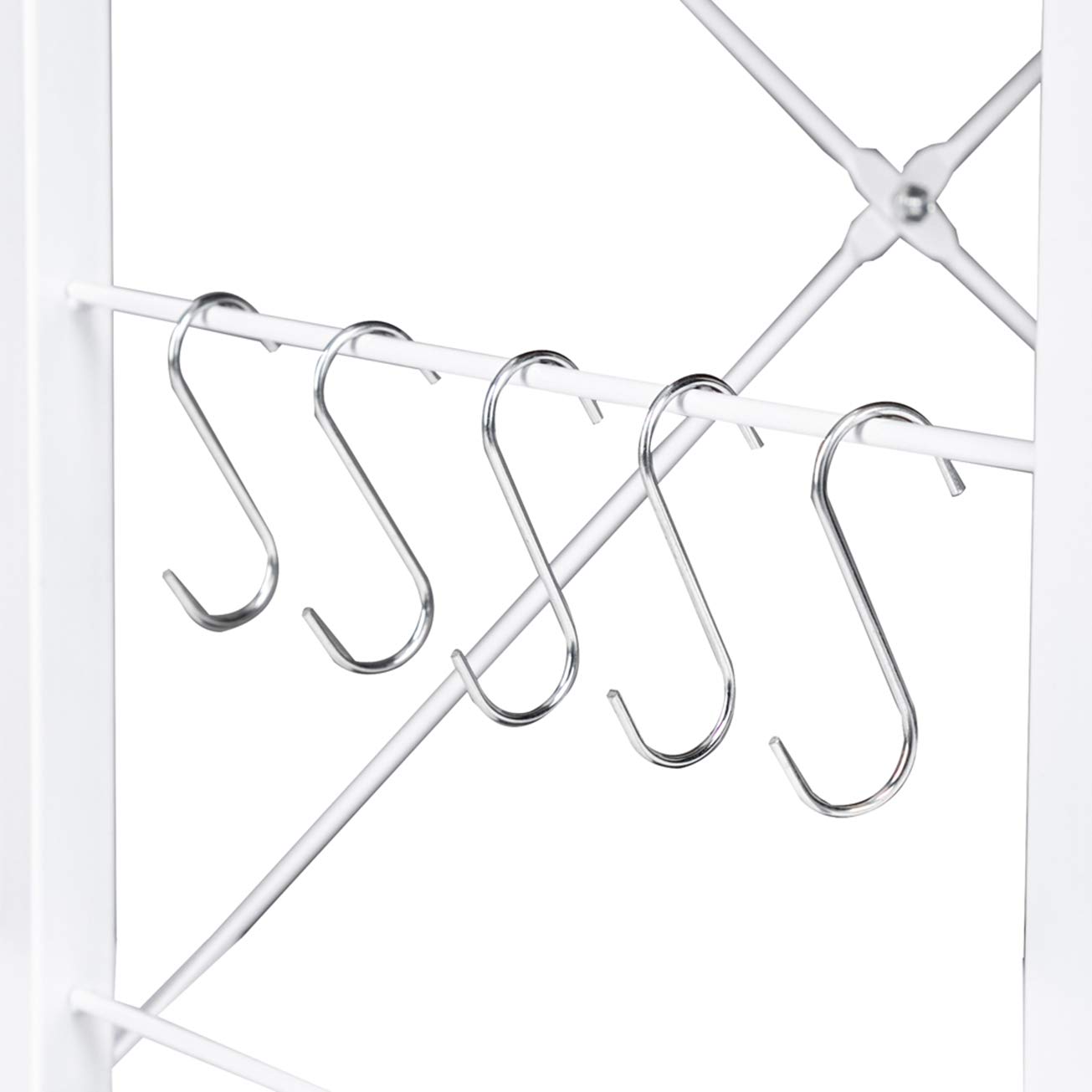3-Tier Industrial Kitchen Baker's Rack with Microwave Stand - Heavy Duty Storage Cart & Workstation Shelf for Baking, Cooking & Organizing - Perfect for Home, Restaurant & Commercial Kitchens