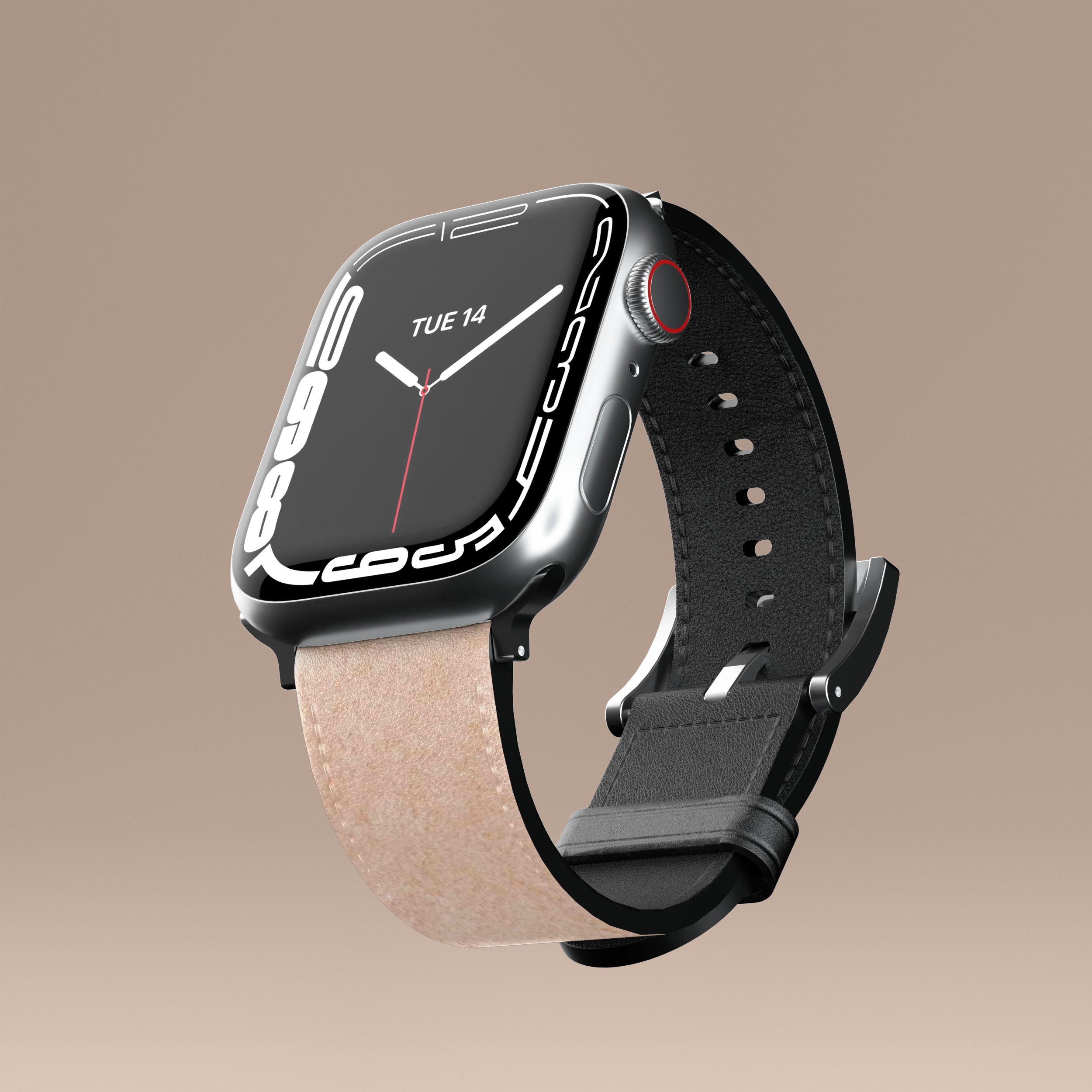 Soft Pink Silicone Apple Watch Band - Comfortable & Durable Strap for Women, Perfect for Workouts, Running & Everyday Wear