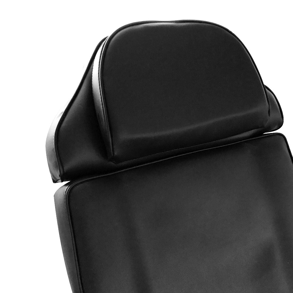 Professional 3-Section Folding Massage Table - Adjustable Height Salon Bed for Beauty Treatments, Tattoo, Facial & SPA - Reclining Massage Chair (Black) | Perfect for Home, Salon & Professional Use