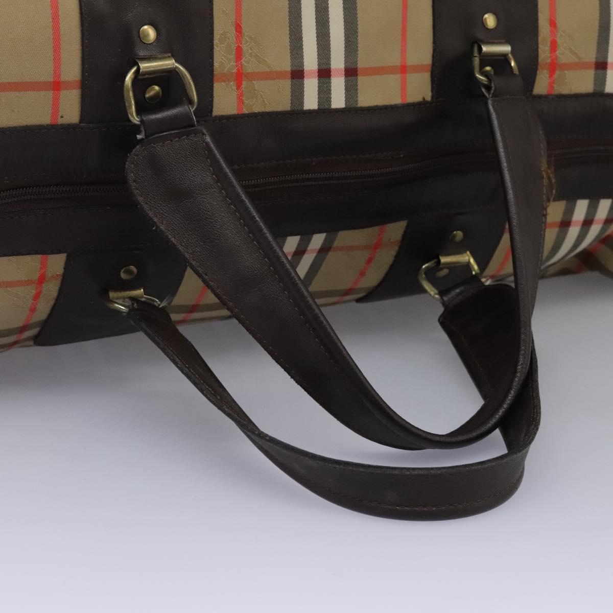Burberry Check Pattern Duffel Bag - Classic Plaid Travel Bag for Men & Women - Perfect for Weekend Getaways, Gym, and Business Trips