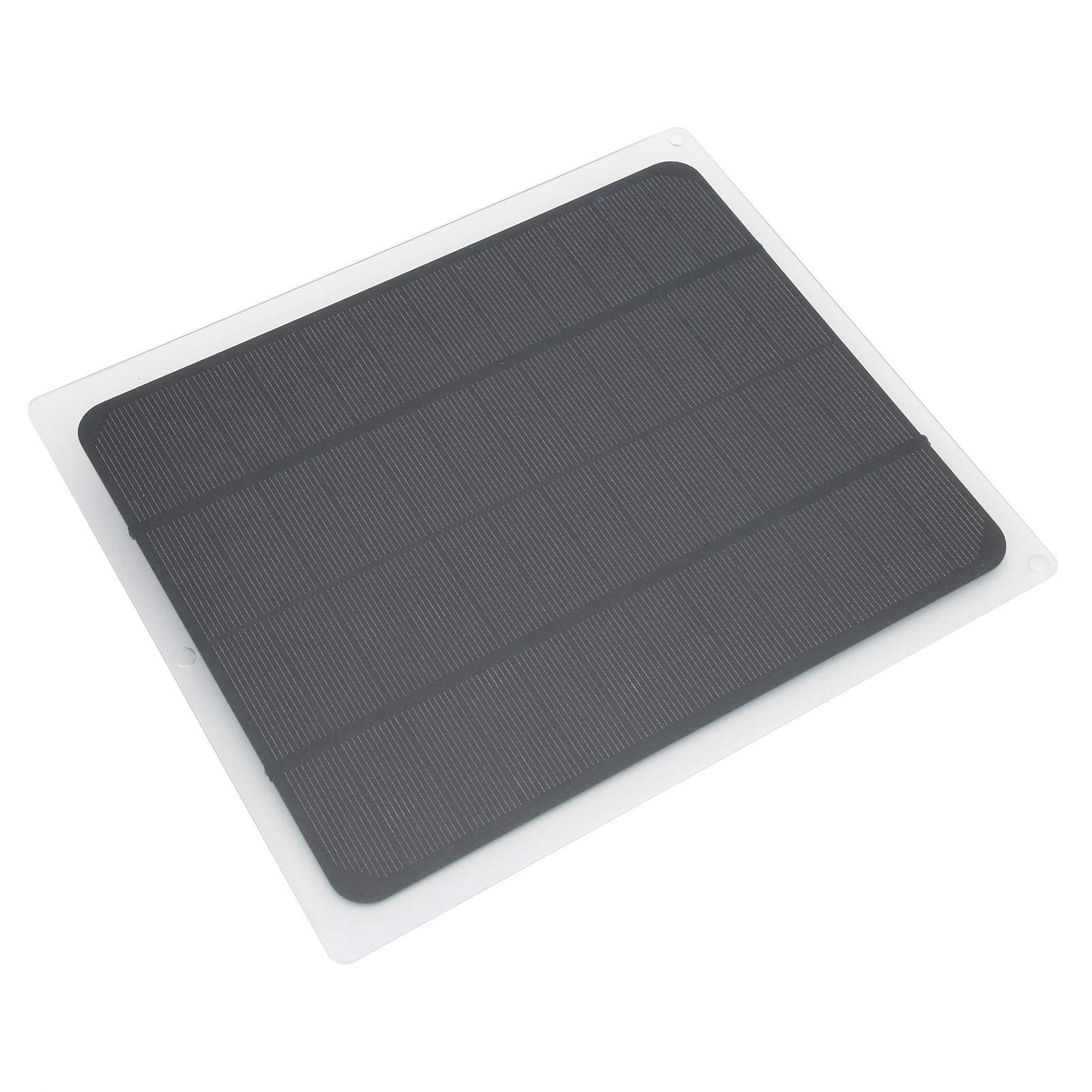 5W 12V Solar Panel for Outdoor Camping, RV & Car Battery Charging - Portable Solar Charger for Phones, Lights & Small Electronics - Waterproof & Durable for Hiking, Emergency Power & Off-Grid Living