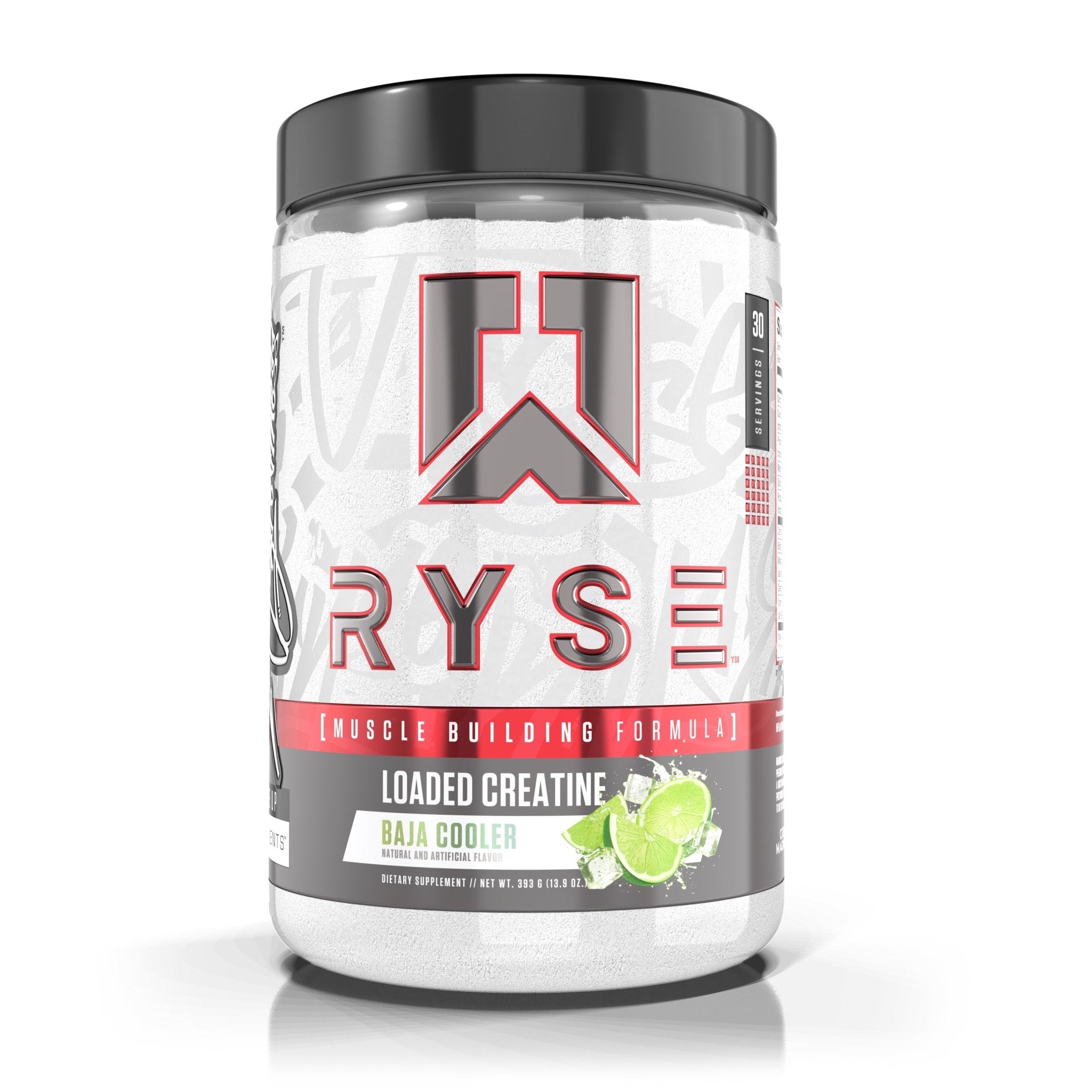 RYSE Loaded Creatine Monohydrate Powder - Premium Muscle Recovery & Strength Supplement for Athletes & Bodybuilders - Post-Workout, Gym & Fitness Performance Booster