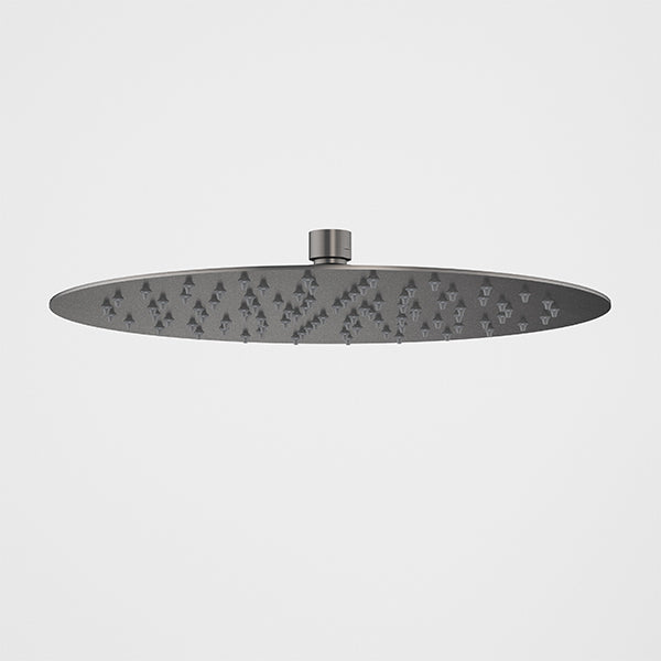 Caroma Urbane II 12 Inch Round Rain Shower Head - Gunmetal Finish - High Pressure Water Saving Showerhead for Luxurious Spa-Like Bathroom Experience