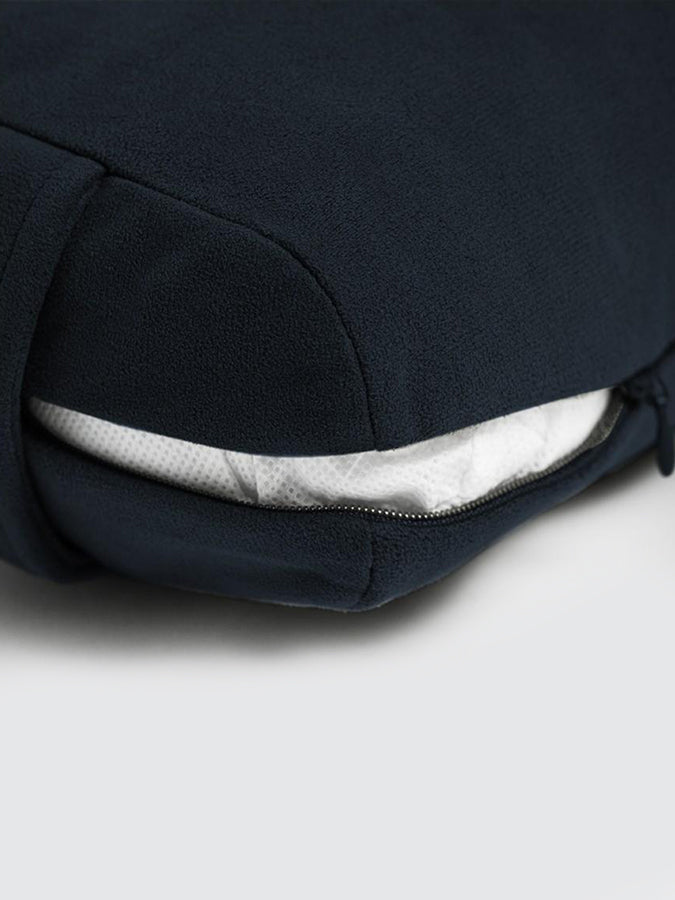 Manduka Lean Enlight Technology Meditation Bolster Cushion - Premium Yoga & Meditation Support for Home, Studio & Travel - Ideal for Back Pain Relief & Relaxation