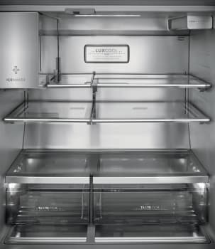 Electrolux ERMC2295AS 36-Inch Counter Depth French Door Refrigerator - Energy Efficient Stainless Steel Smart Fridge for Modern Kitchens