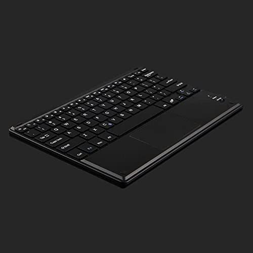 BoxWave SlimKeys Bluetooth Keyboard with Trackpad for Microsoft Surface Pro 8 - Portable Wireless Keyboard | Perfect for Work, Travel & Home Office Use (Jet Black)