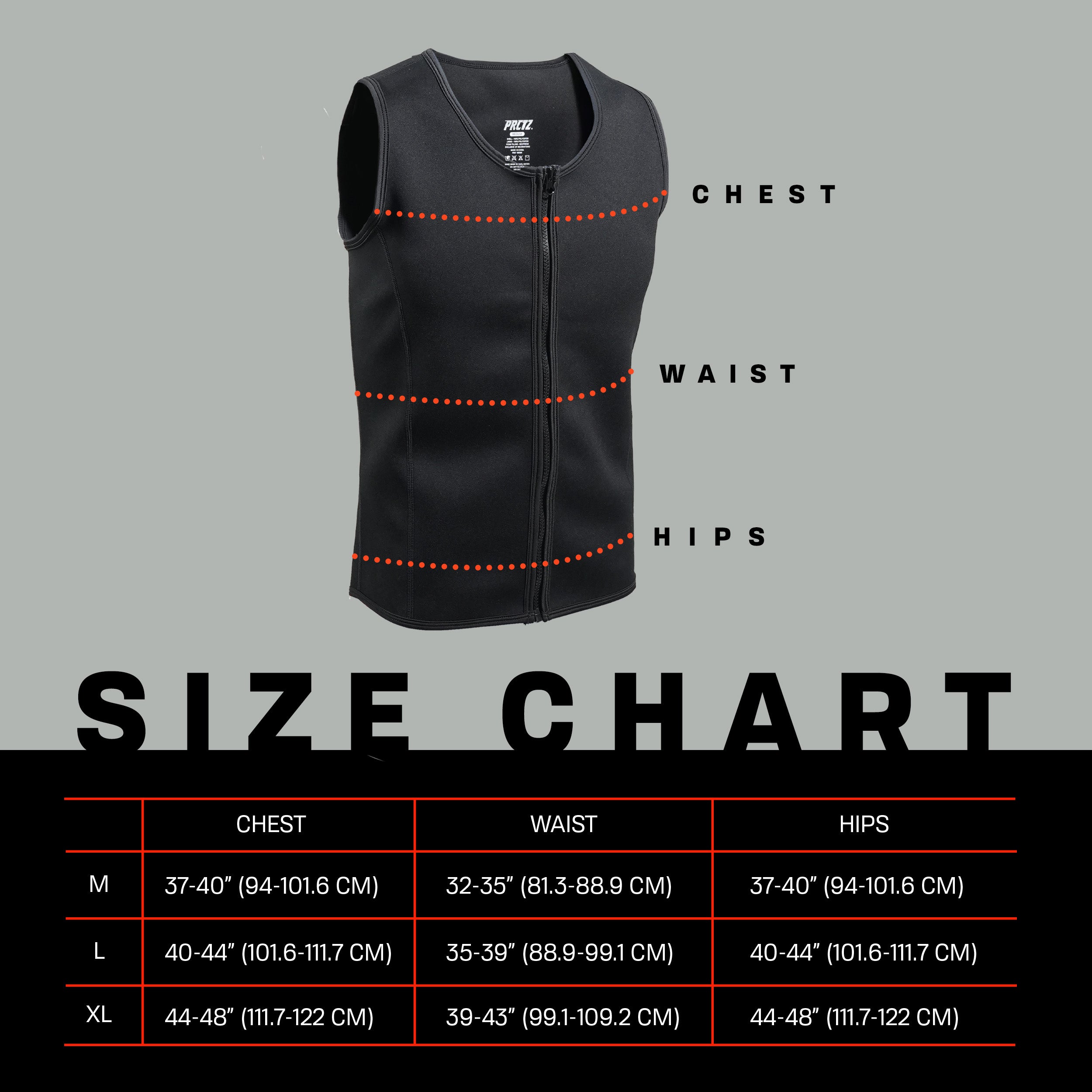 Men's Sauna Vest for Weight Loss & Detox - Sweat Waist Trainer for Workout & Fitness - Perfect for Gym, Running & Home Use