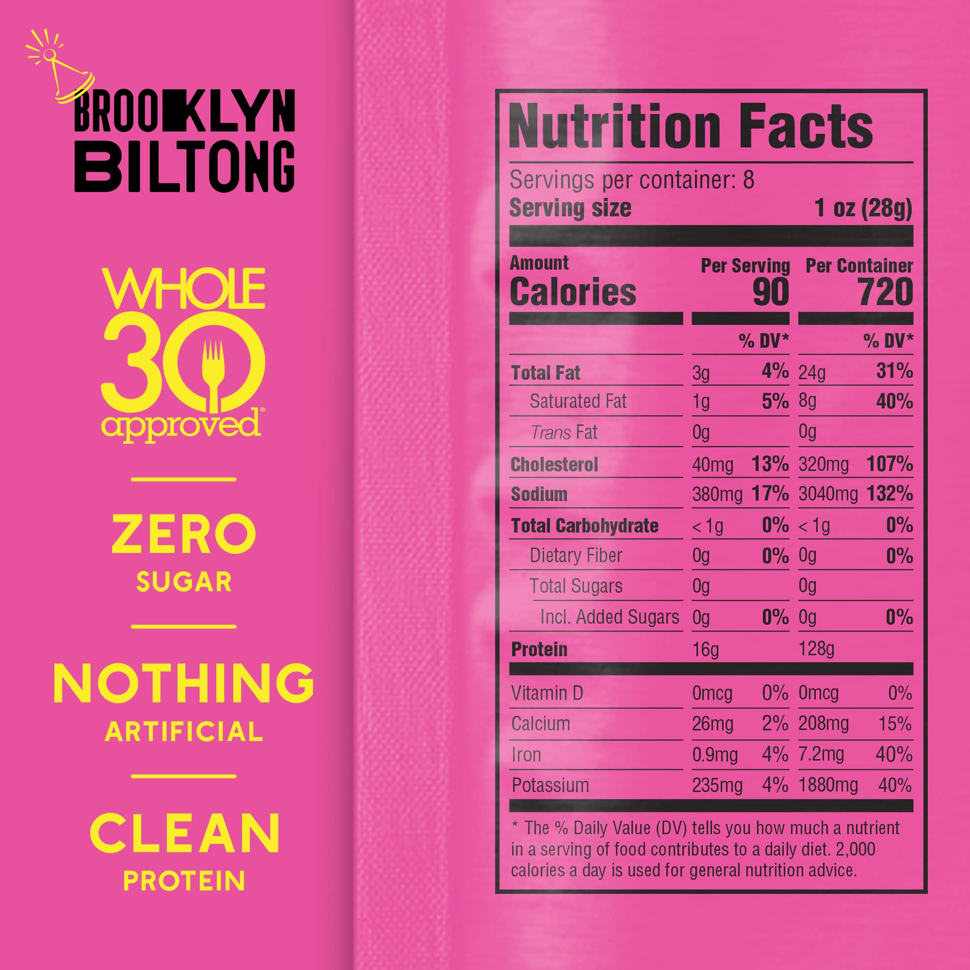 Brooklyn Biltong Carnivore Holiday Gift Snack Box - Premium Air Dried Grass Fed Beef Jerky | South African Style | Whole30, Paleo, Keto, Gluten Free | Made in USA | Perfect for Travel, Hiking & Protein Snacking