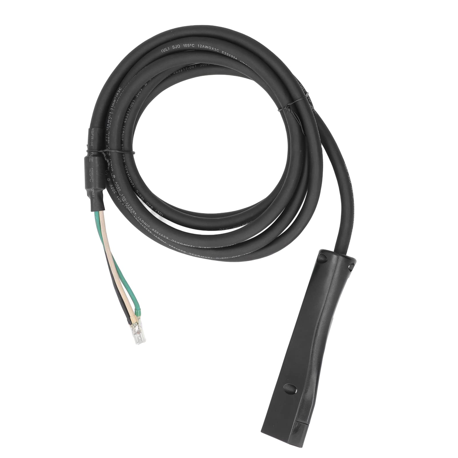 BTIHCEUOT Club Car Charger Plug with Cable - 3 Pin ABS Safe Power Connector for Golf Carts & Electric Vehicles | Perfect for Home, Club, and Outdoor Charging Stations