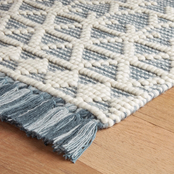 Dash & Albert Pembrook Handwoven Wool Rug - Soft & Durable Area Rug for Living Room, Bedroom, or Office - Perfect for Cozy Home Decor