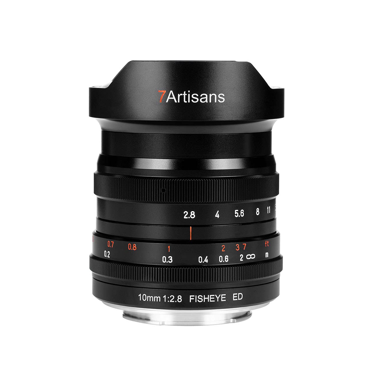 7artisans 10mm f2.8 Full Frame Fisheye Lens for Sony FE Mount - Ultra Wide Angle Manual Focus Lens with Focus Tab & Lens Case - Compatible with Sony A7, A7R, A7S, A6000, NEX Series - Perfect for Landscape, Architecture & Creative Photography - Authorized Reseller with Warranty
