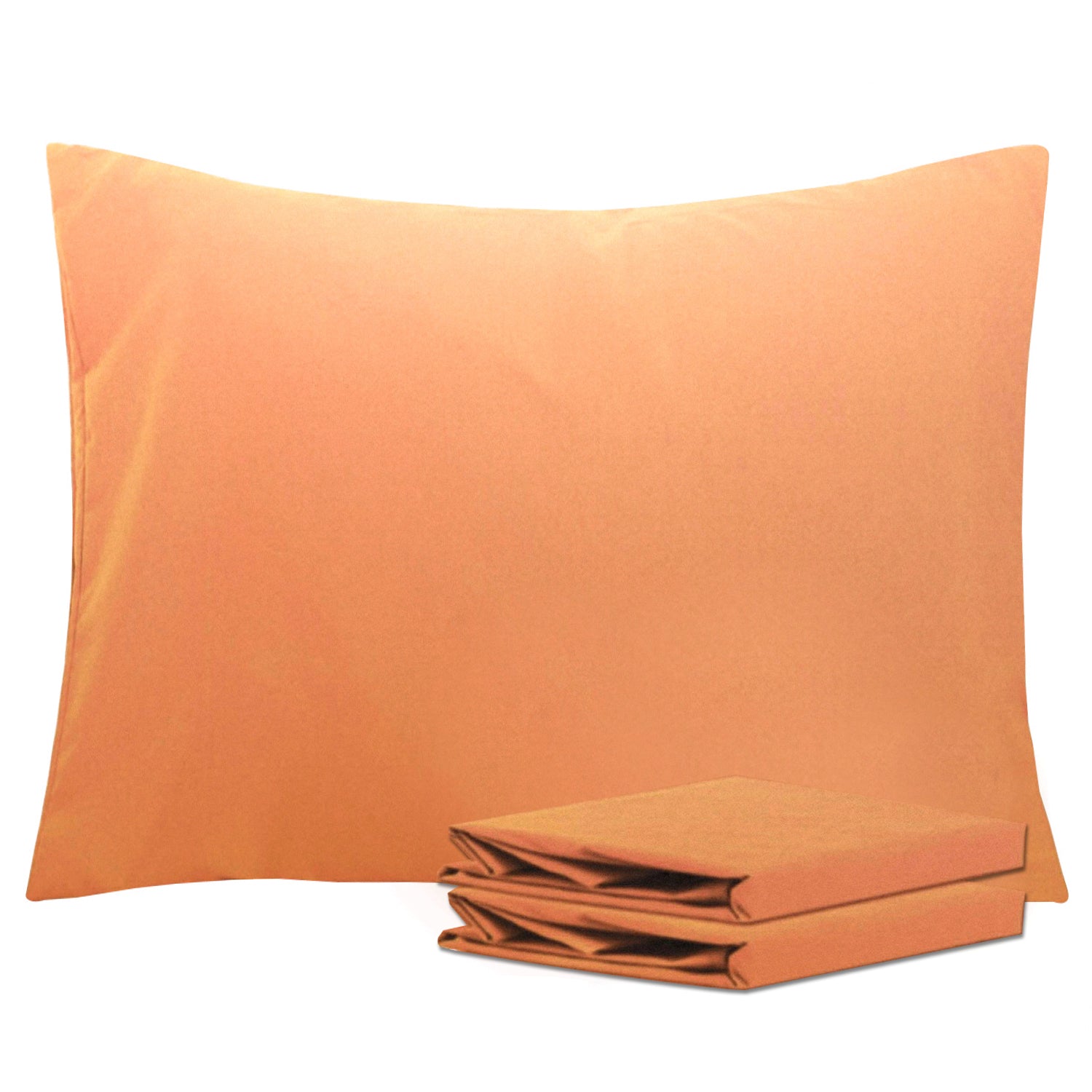 2 Pack Standard Pillowcases - Soft Brushed Microfiber, Wrinkle & Fade Resistant, Breathable & Hypoallergenic | NTBAY® for Bedroom, Hotel, Travel & Home Decor