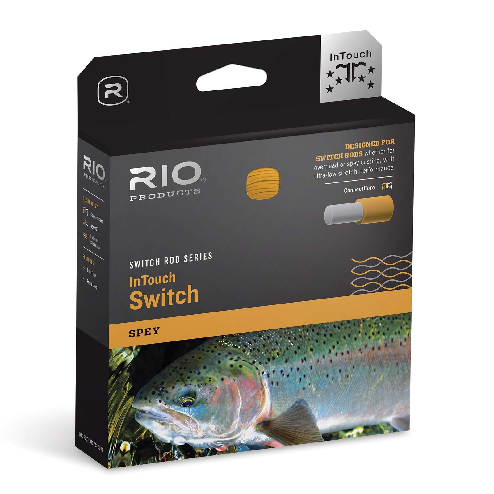 RIO Products InTouch Switch Chucker Fly Line - Premium Fly Fishing Line for Trout, Salmon, Bass | Perfect for Freshwater & Saltwater Fishing, Casting, and Fly Tying