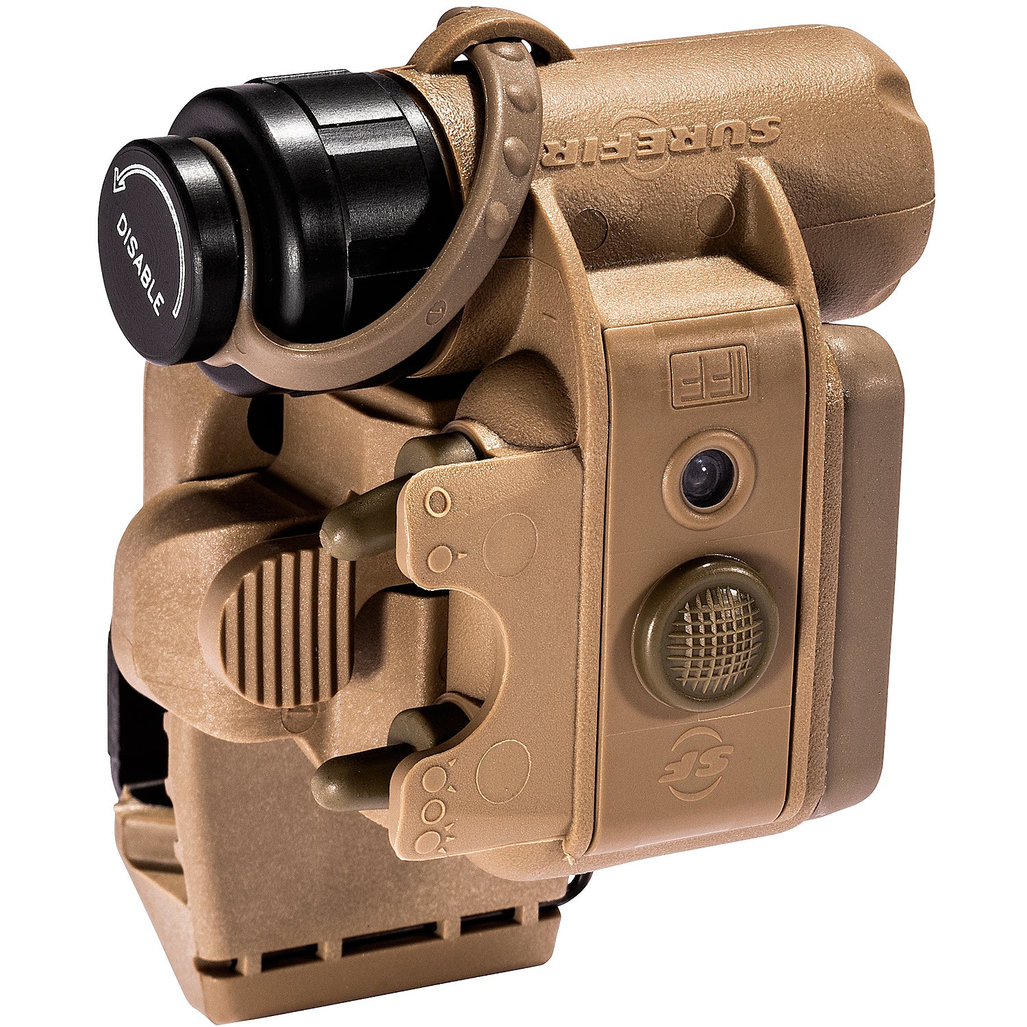 SureFire HL1 Tactical Helmet Light - 500 Lumens, IFF Technology, 48-Hour Runtime | Military, Hunting & Outdoor Adventure Headlamp