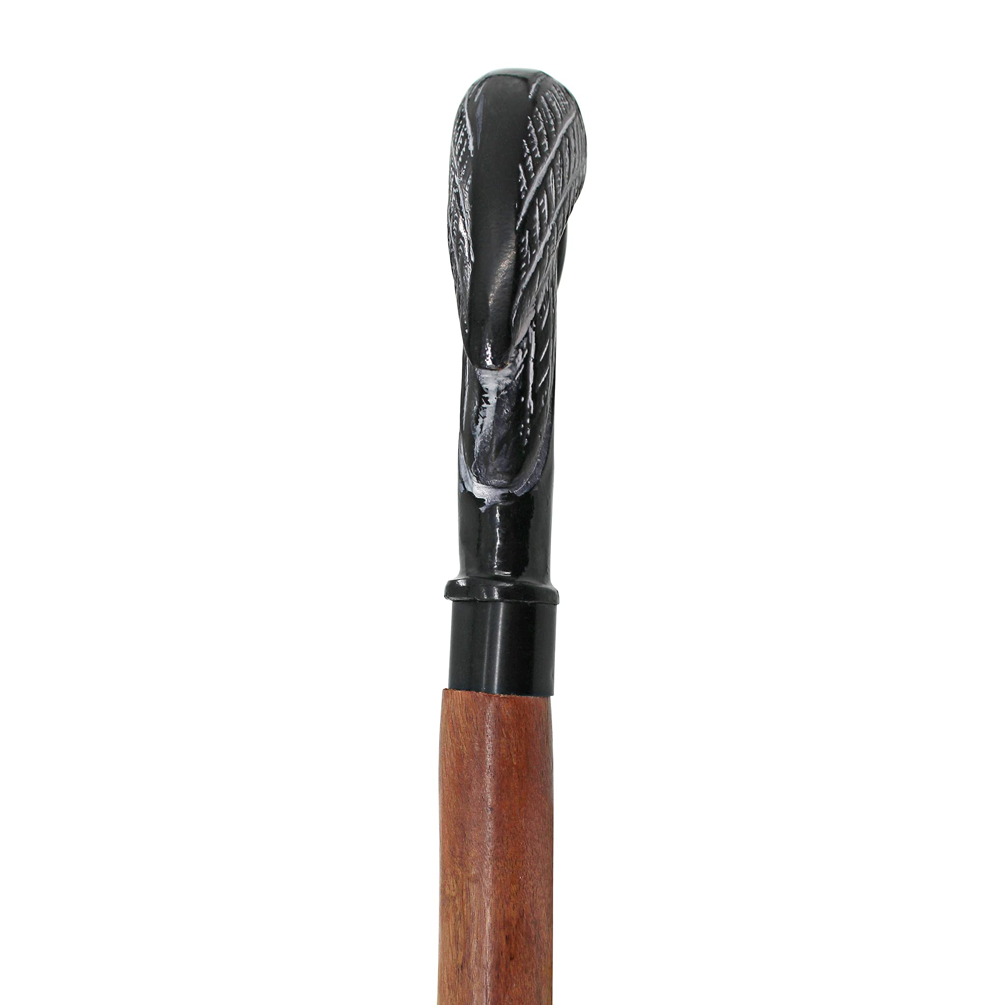 Design Toscano Premium Hardwood Walking Cane - Handcrafted Wooden Cane for Hiking, Fashion & Support - Perfect for Outdoor Adventures, Elderly Mobility & Stylish Accessories