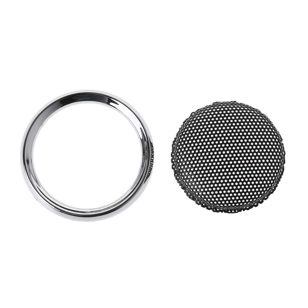 Xuniu 2-Pack Mini Speaker Covers - Tweeter Grill Mesh Protective Grid for Audio Speakers | Perfect for Home Theater, Car Audio & Studio Monitor Protection