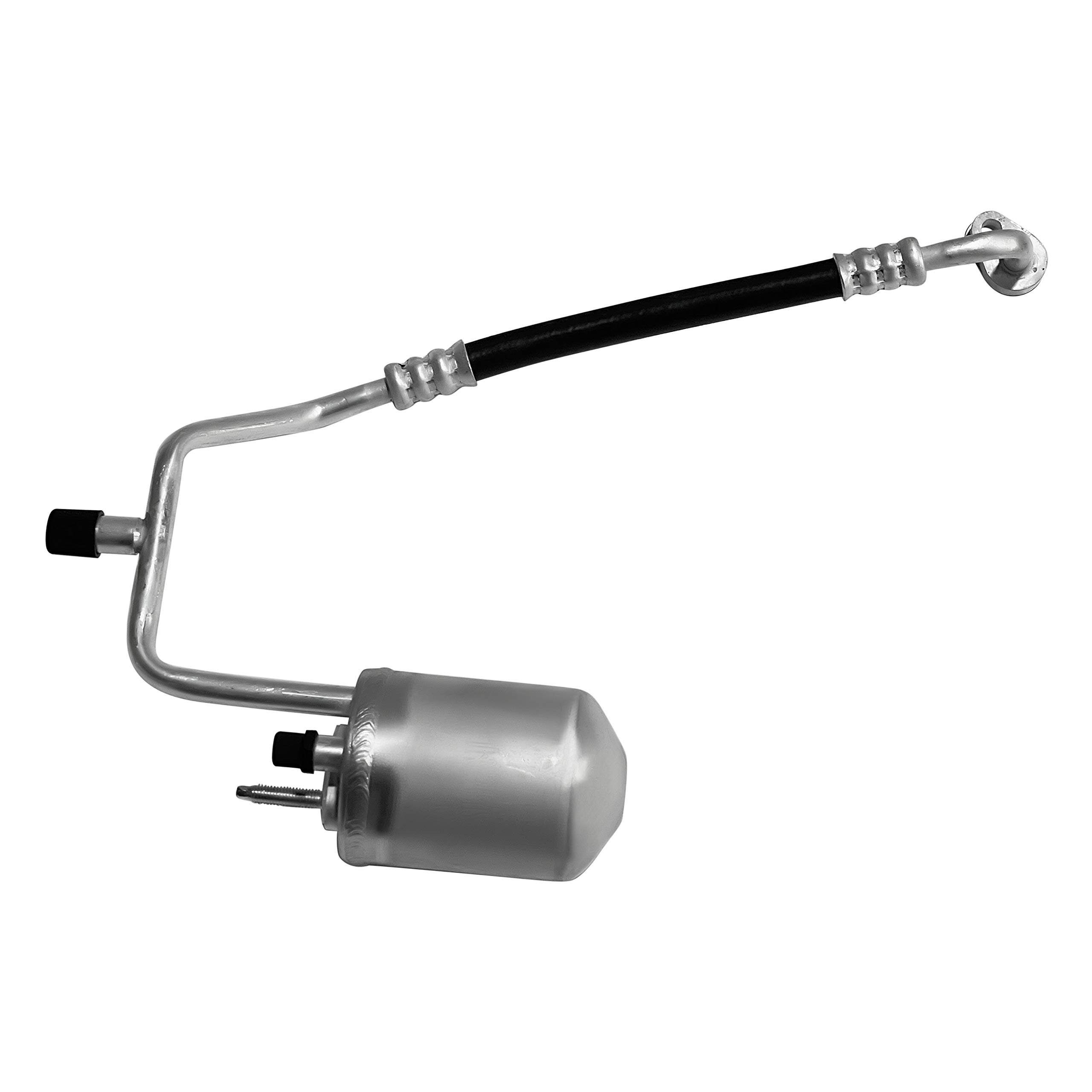 RYC New A/C Accumulator with Hose Assembly HA J894C - Replacement Auto Air Conditioner Part for Car AC System Repair | Compatible with Multiple Vehicle Models | Perfect for DIY Mechanics & Professional Technicians